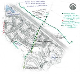 Homeleigh Farm planning drawing Chester schematic